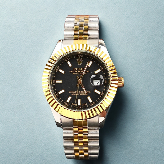 Rolex Milgauss Two-Tone With Black Dial