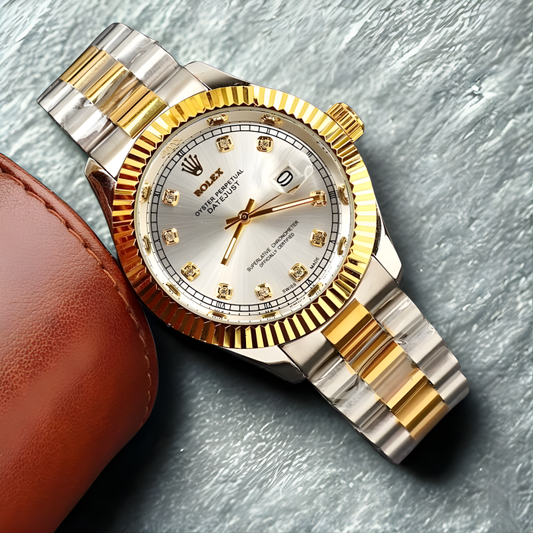 Rolex Datejust 36mm Two-Tone With Diamond Dial