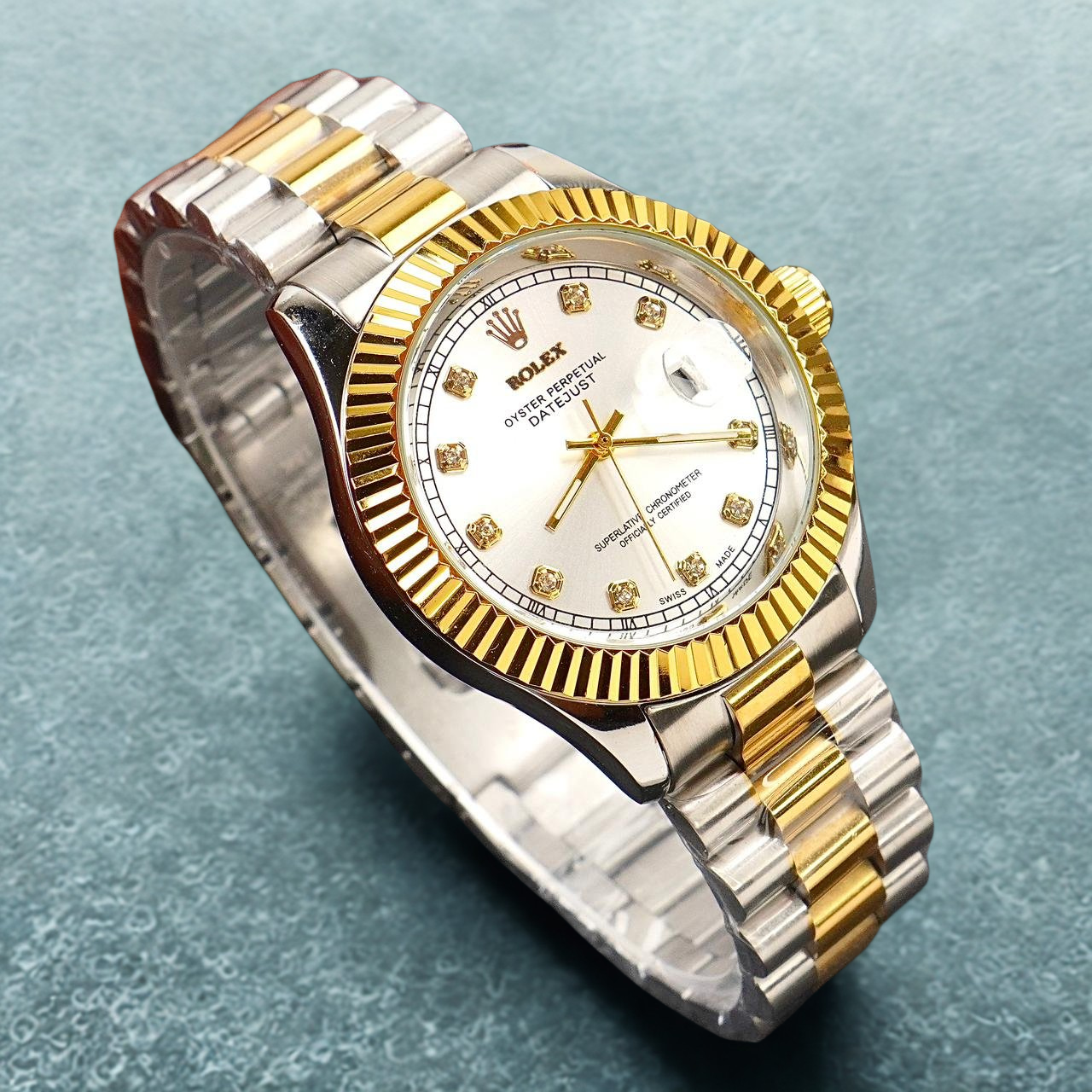 Rolex Datejust 36mm Two-Tone With Diamond Dial