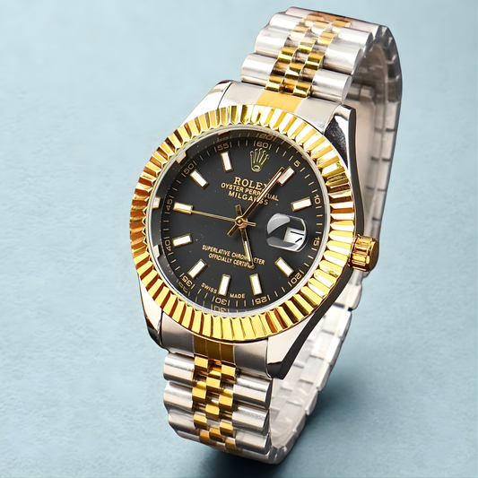 Rolex Milgauss Two-Tone With Black Dial